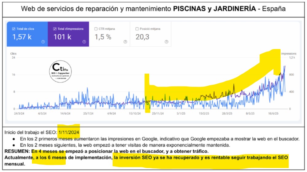 SEO para emprendedores caso de éxito